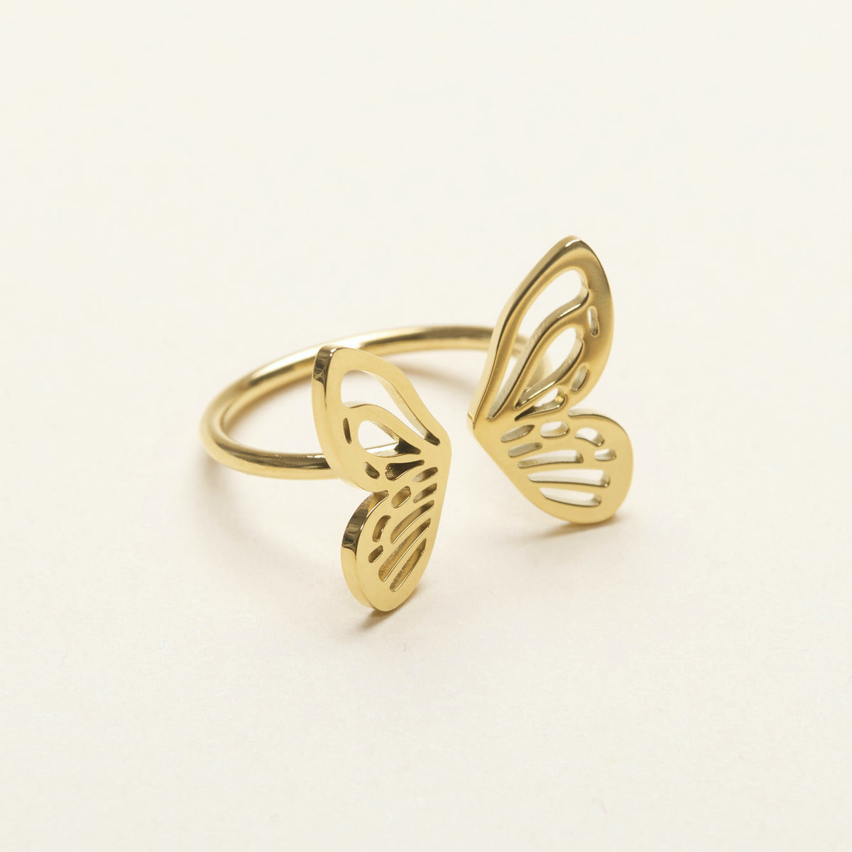 SHAPES STUDIO/Butterfly Band Ring 蝶 リング Butterfly Band Ring – Shapes Studio