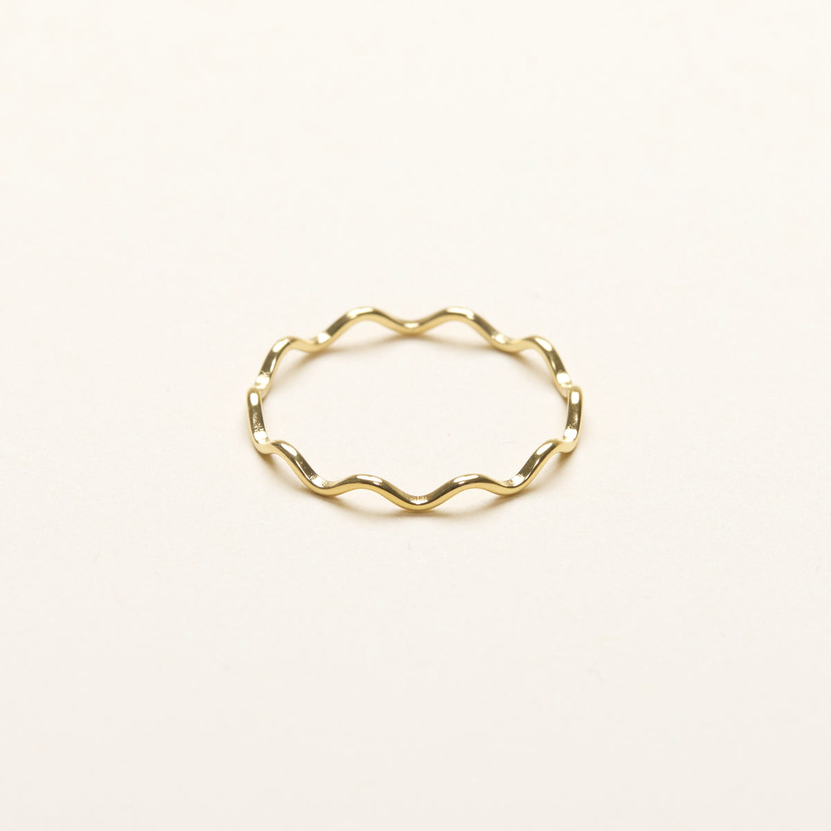 Thin Wave Band Ring – Shapes Studio