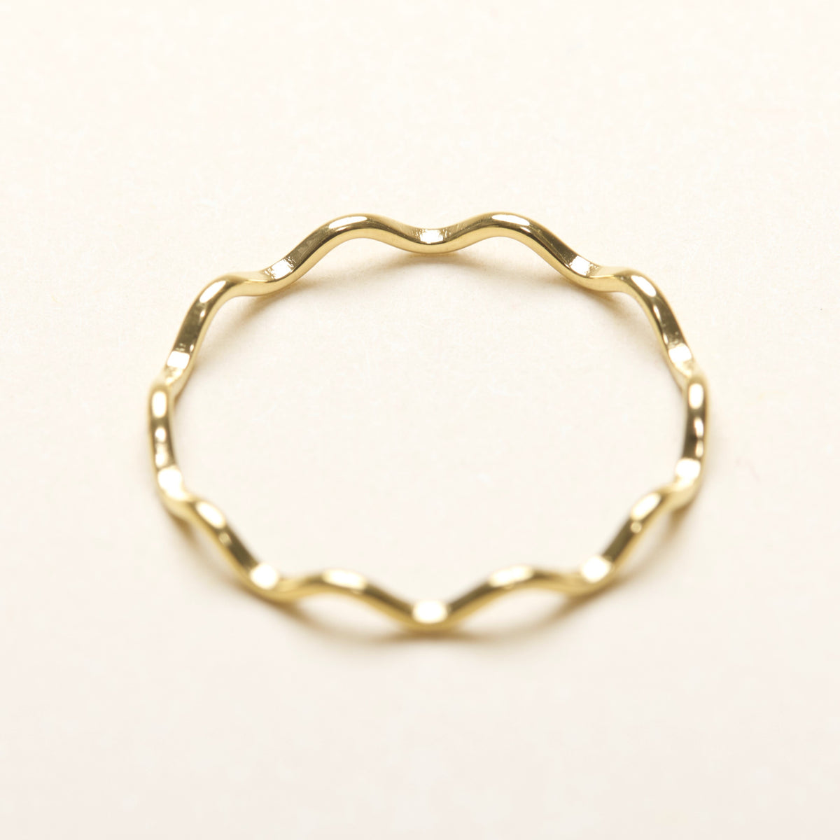 Thin Wave Band Ring – Shapes Studio