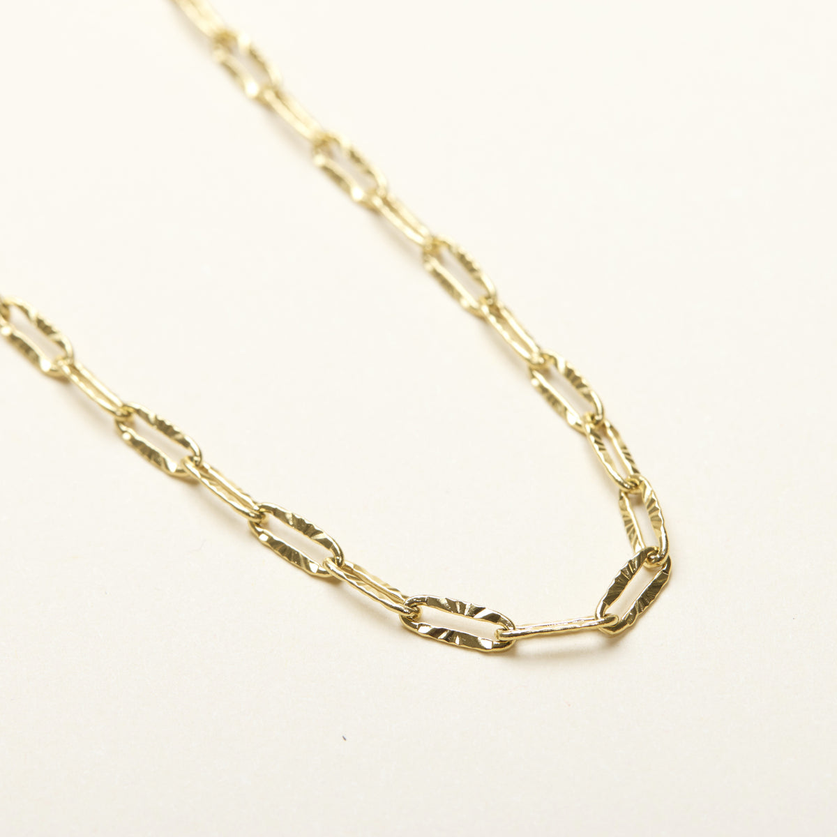 【Shapes Studio】Artisan Paperclip Chainネックレス Artisan Paperclip Chain Necklace – Shapes Studio
