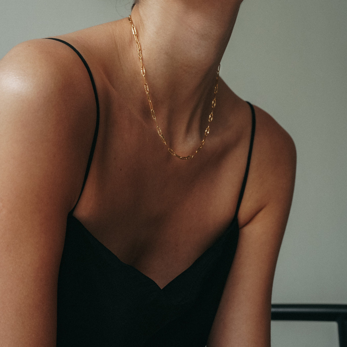 【Shapes Studio】Artisan Paperclip Chainネックレス Artisan Paperclip Chain Necklace – Shapes Studio