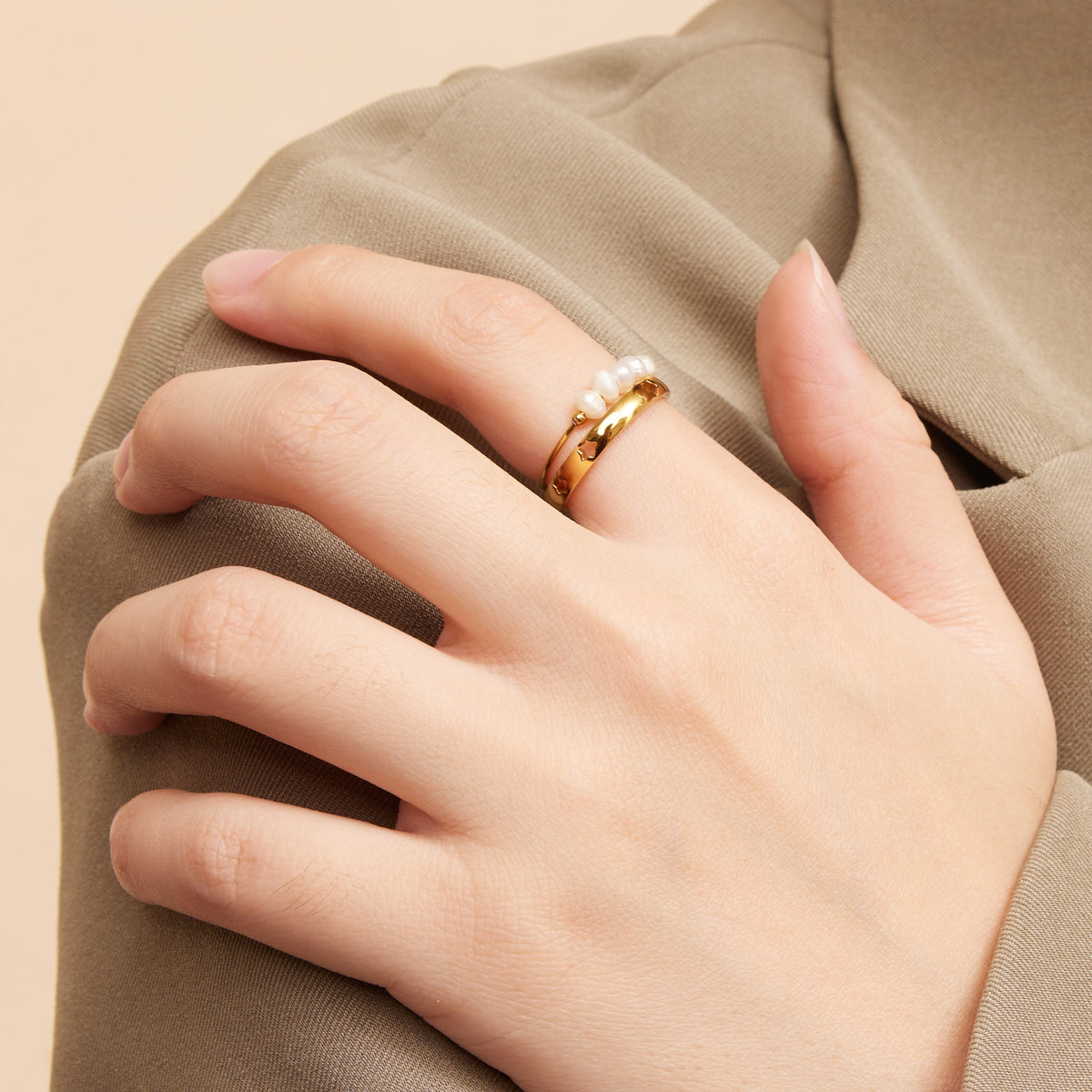 【Shapes Studio】Star Bandリング Star Band Ring – Shapes Studio