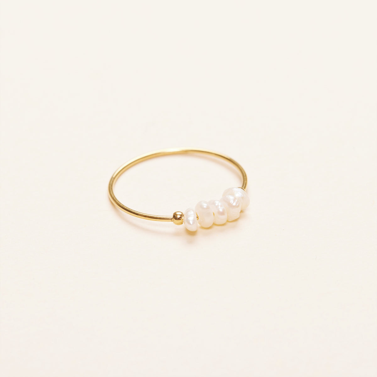 Mini Freshwater Band Ring – Shapes Studio