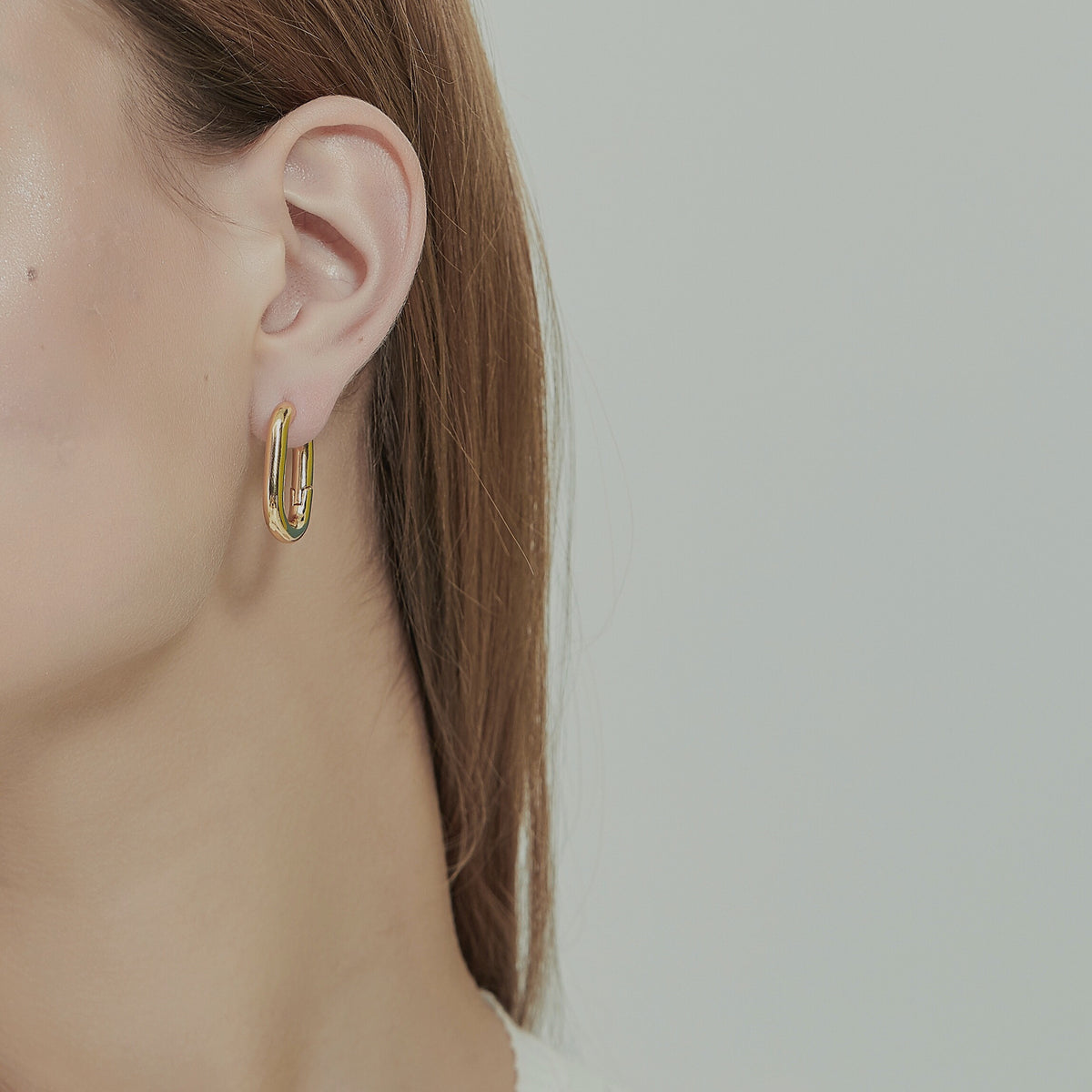 【SHAPES STUDIO】French Knot Hoop Earrings ピアス / Gold SHAPES STUDIO】French Knot Hoop Earrings ピアス / Gold