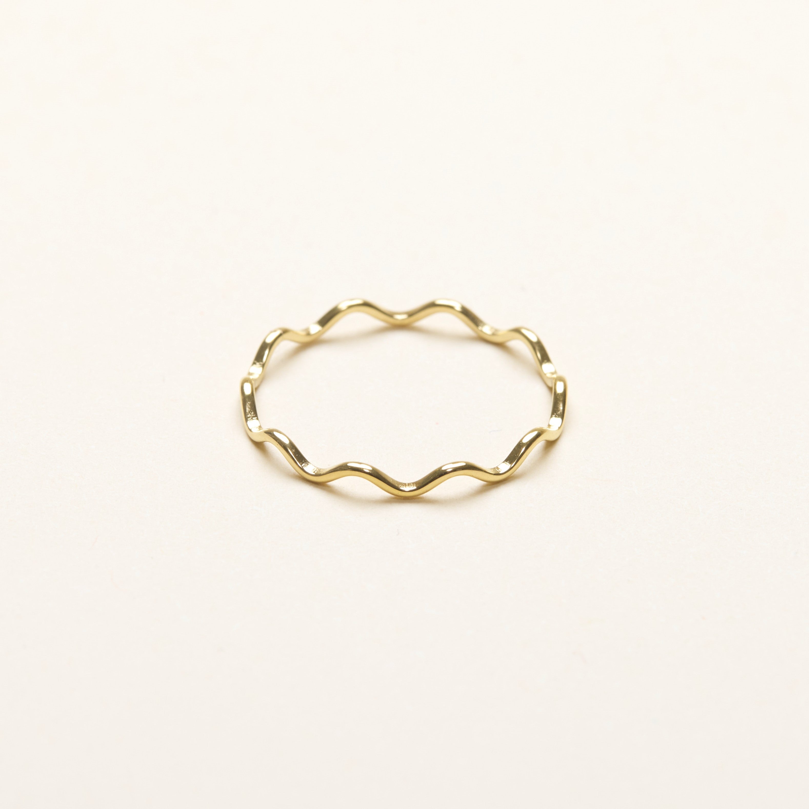 Thin Wave Band Ring