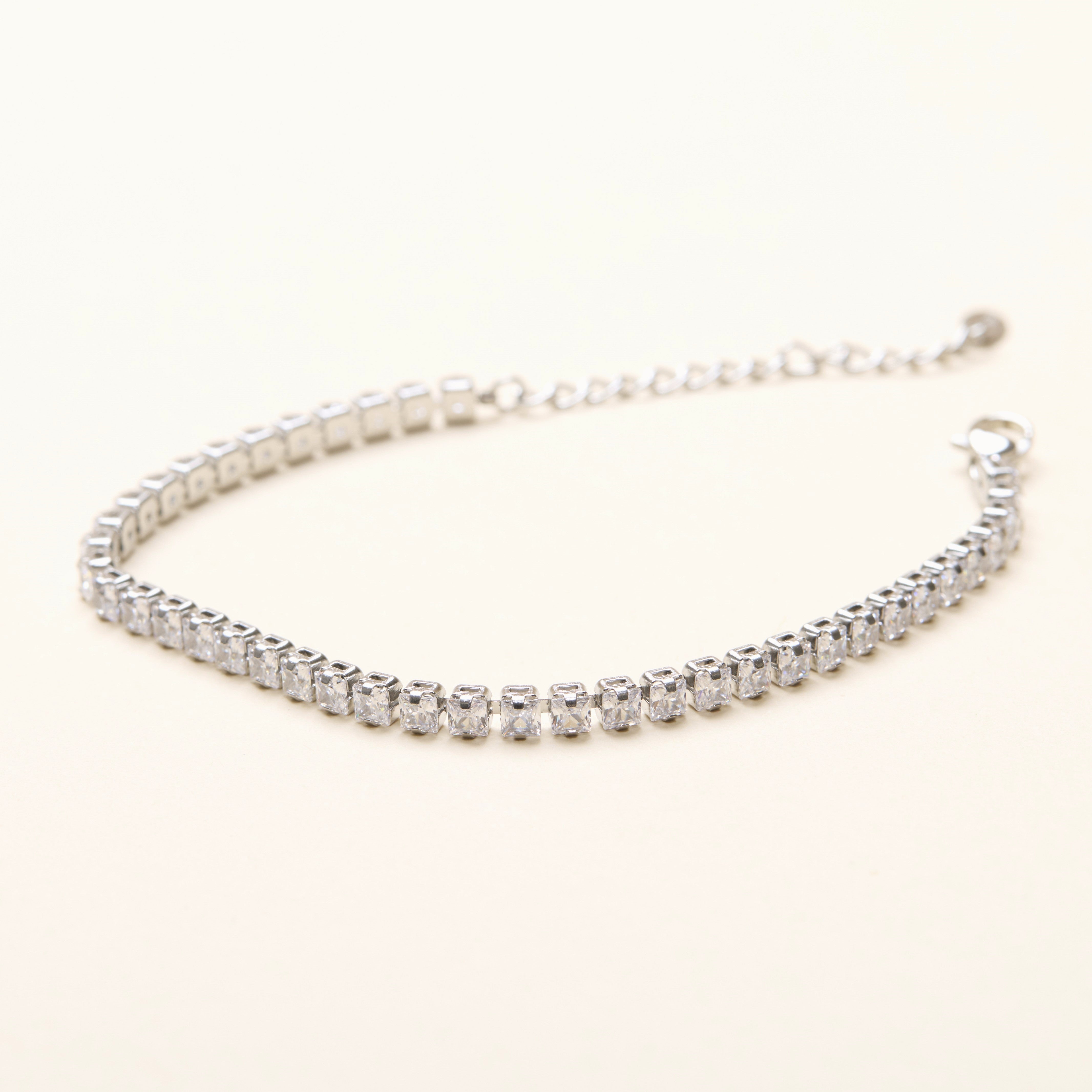 Cubic Zirconia Tennis Bracelet