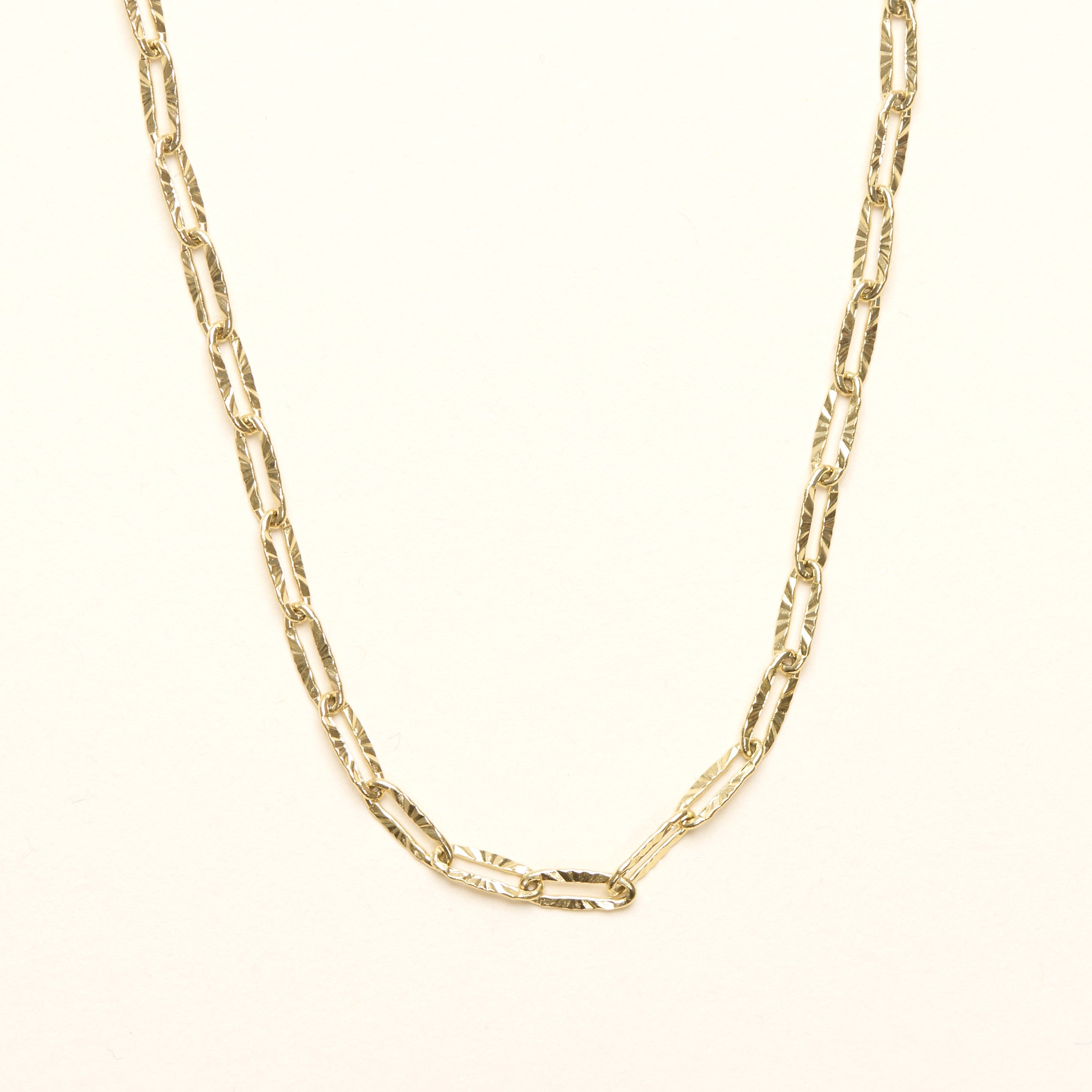 【Shapes Studio】Artisan Paperclip Chainネックレス Artisan Paperclip Chain Necklace – Shapes Studio