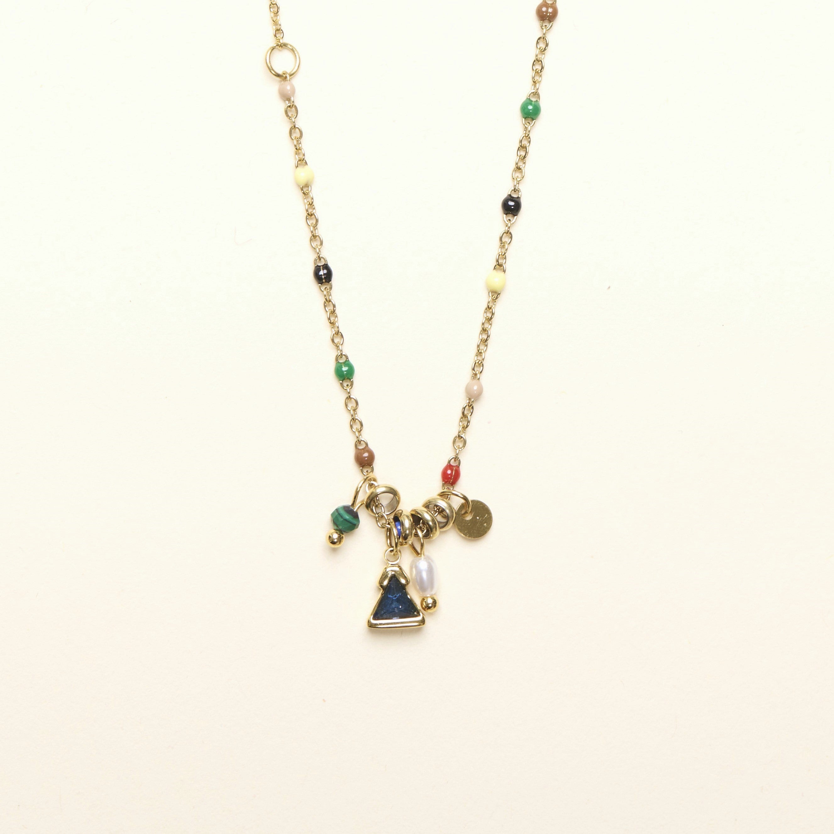 Beaded Little Charms Necklace
