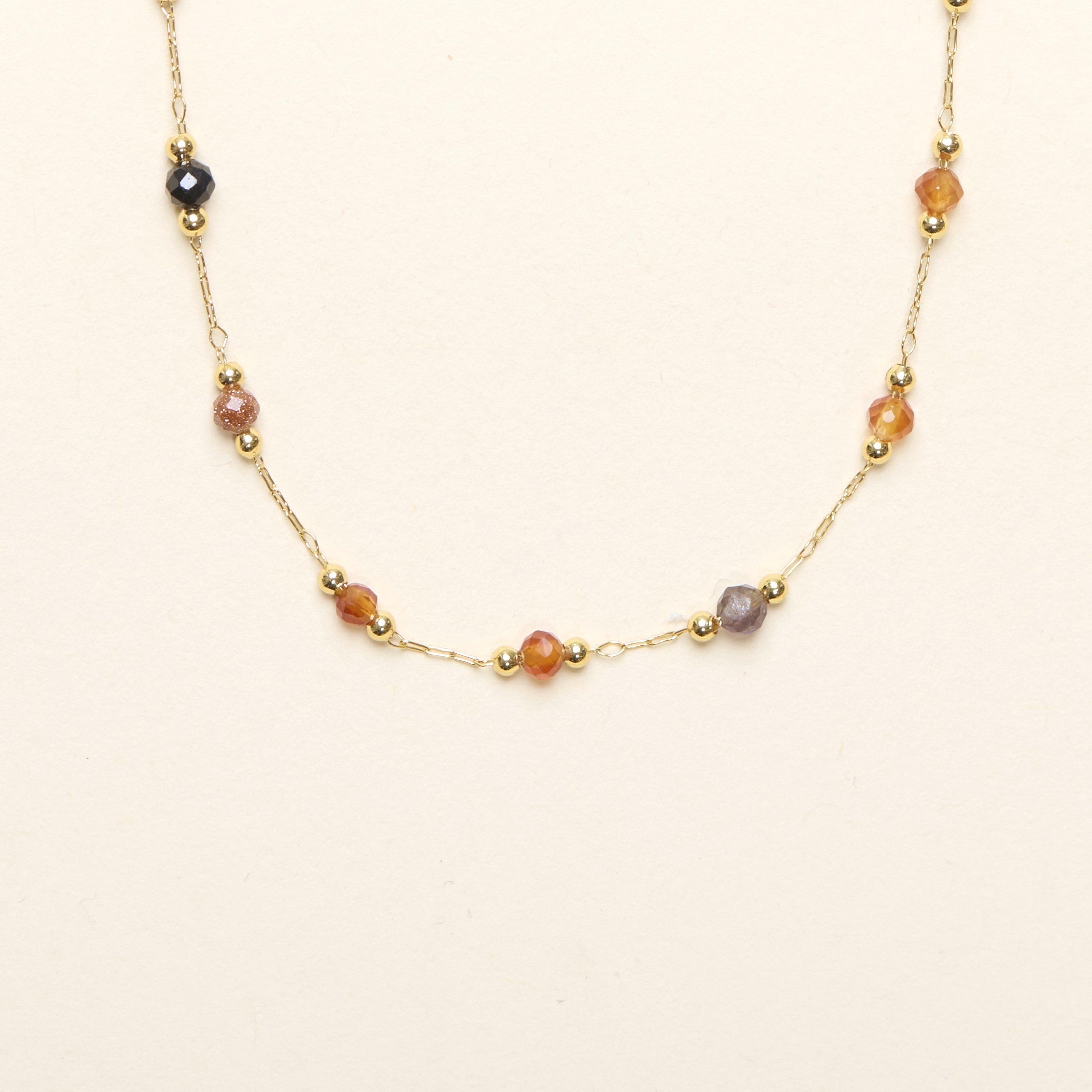 Stone Bobble Necklace