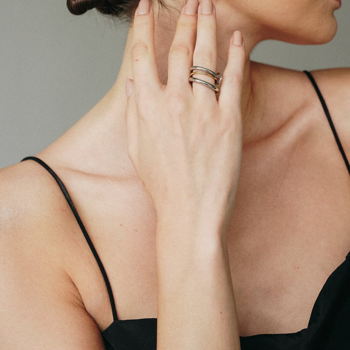 Linked Large Rings Trio Linked Ring – Shapes Studio