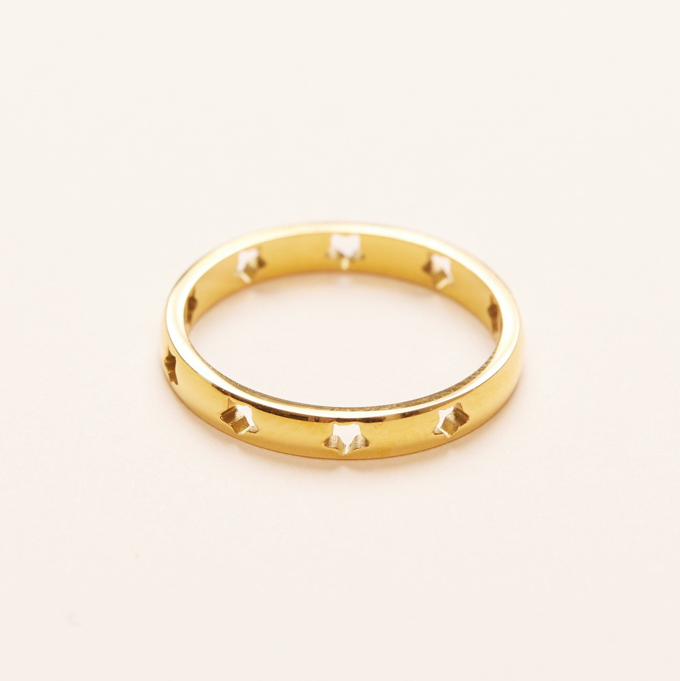 【Shapes Studio】Star Bandリング Star Band Ring – Shapes Studio