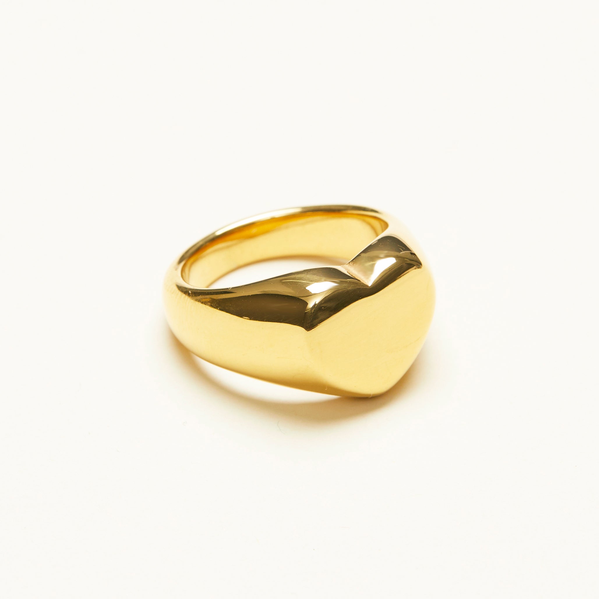 Heart Shaped Signet Ring