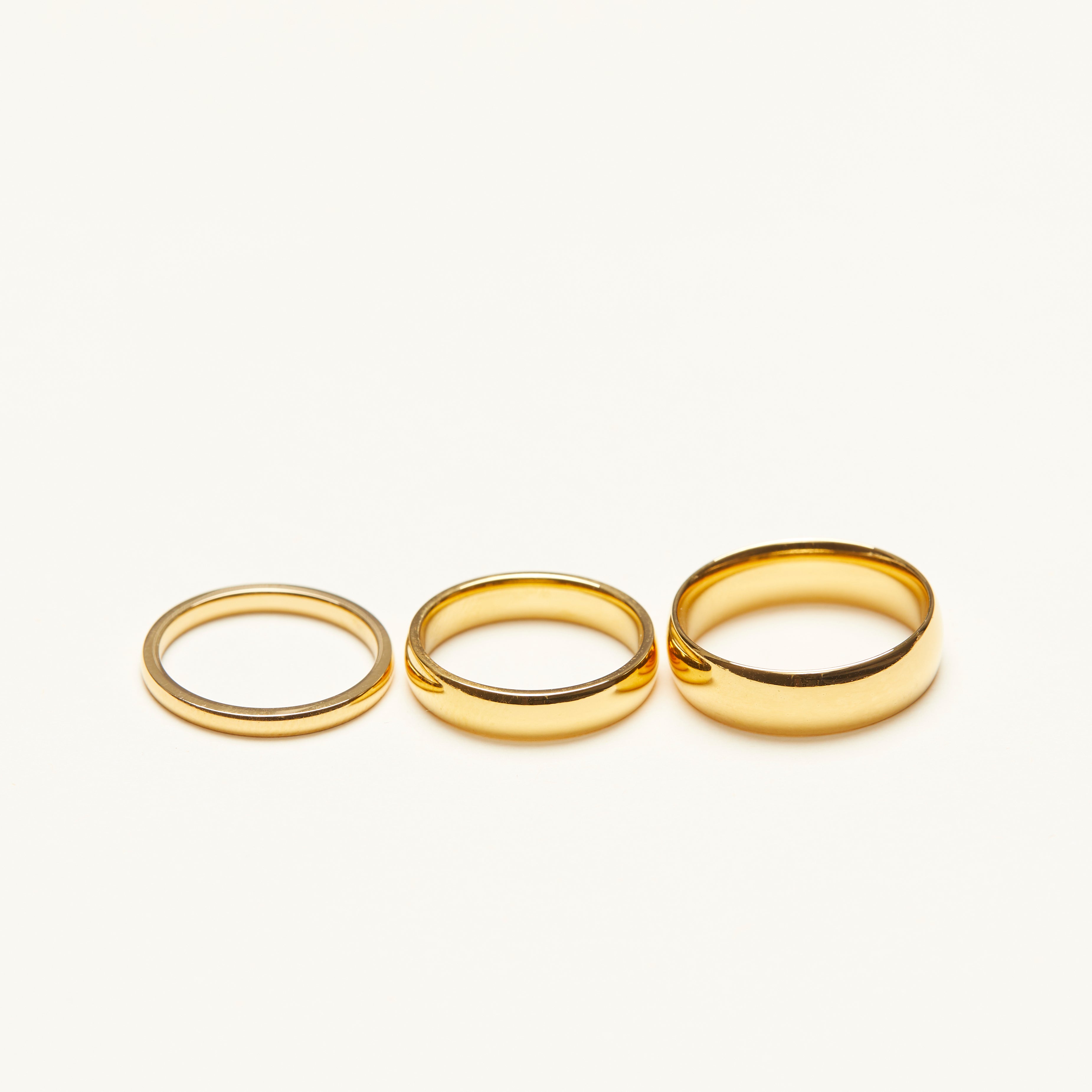 【Shapes Studio】MUST-HAVE STACKABLE BANDリング Amazon.com: Shapes Studio MUST-HAVE STACKABLE BAND RING (2