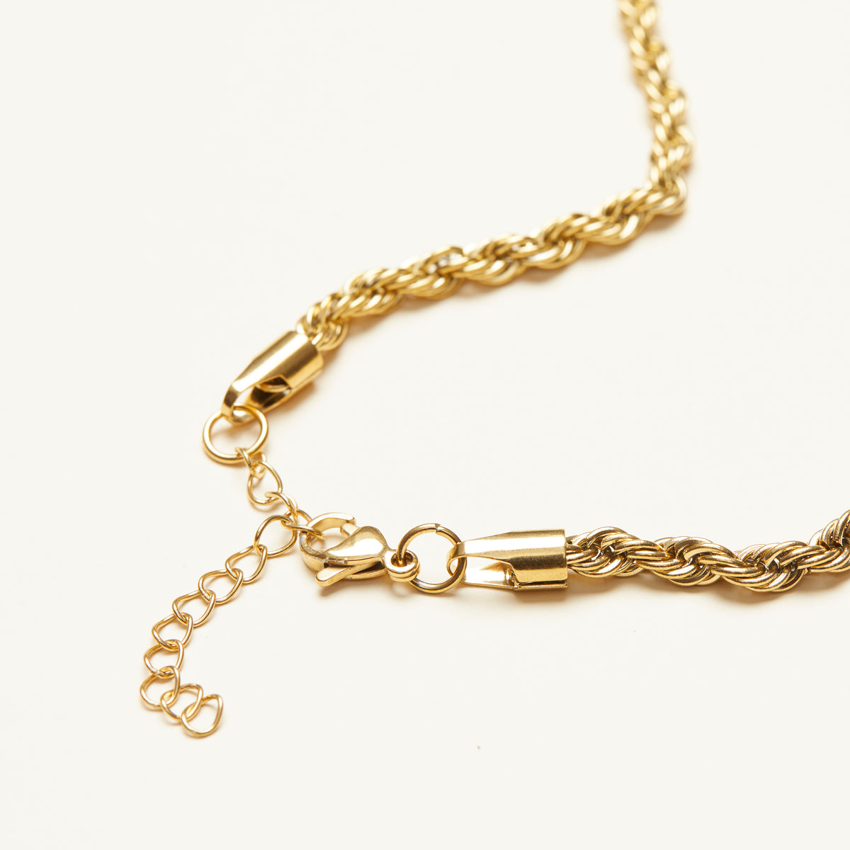 French Rope Style Chain French Twist Rope Chain Necklace – Shapes Studio