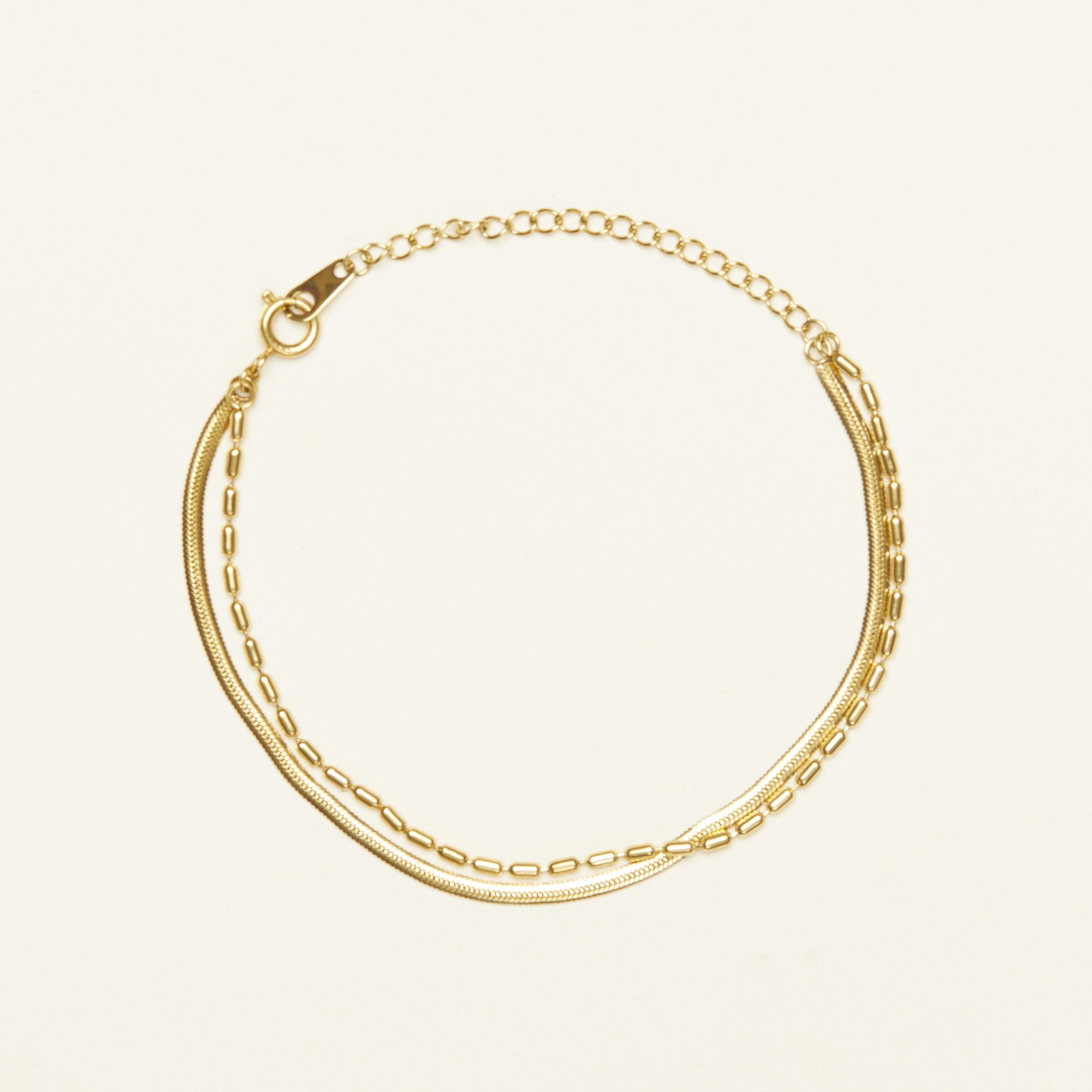 Double Chain Bracelet