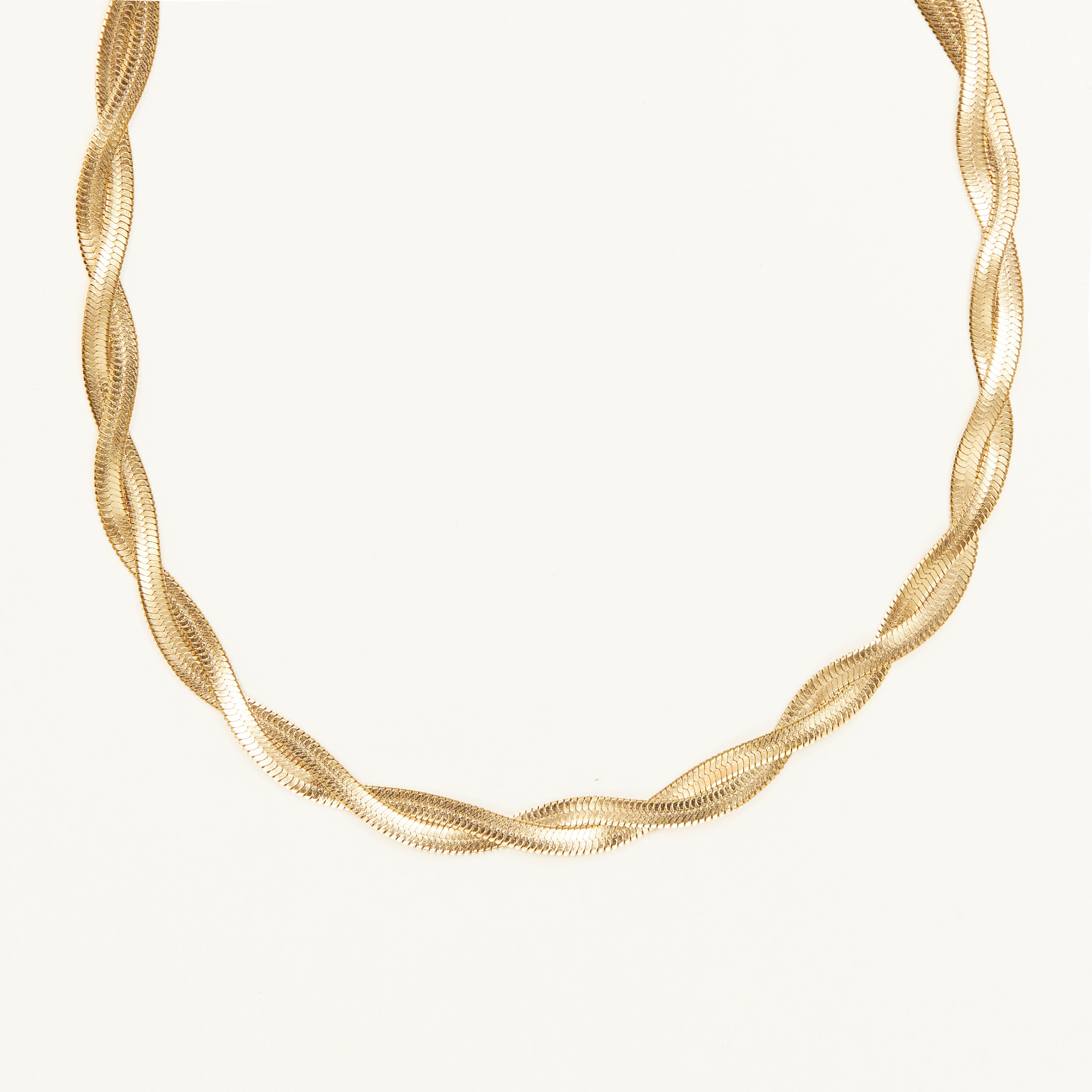 SHAPES STUDIO/Herringbone Twist ネックレス Herringbone Twist Necklace – Shapes Studio