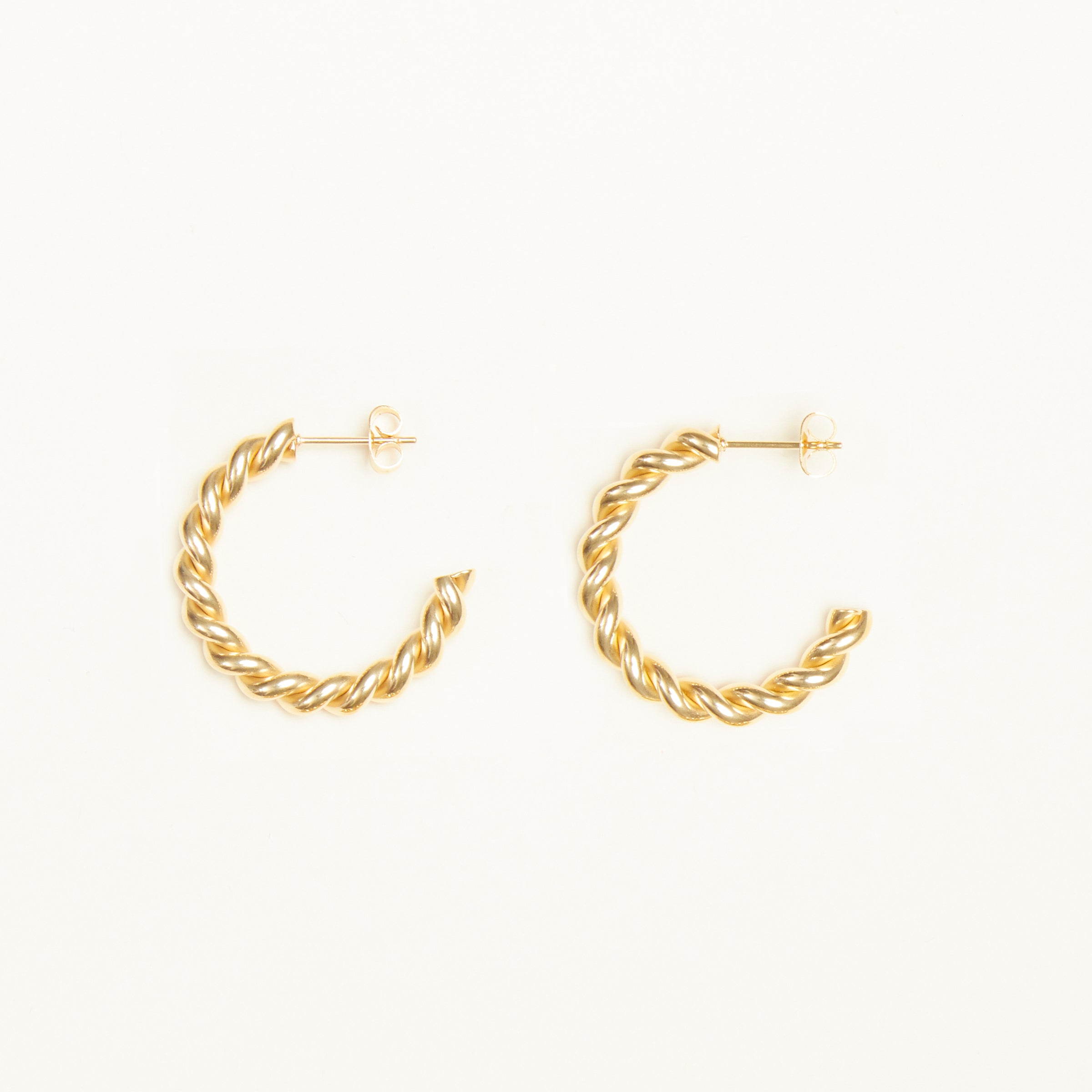 Twist Hoop Earrings