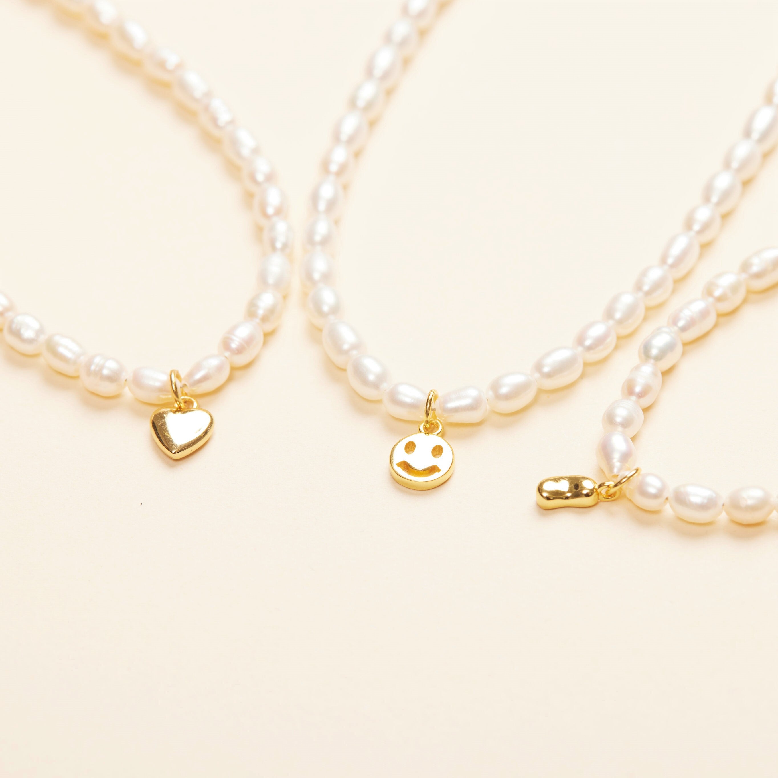 Pearl Chain Necklace [Gold Vermeil]