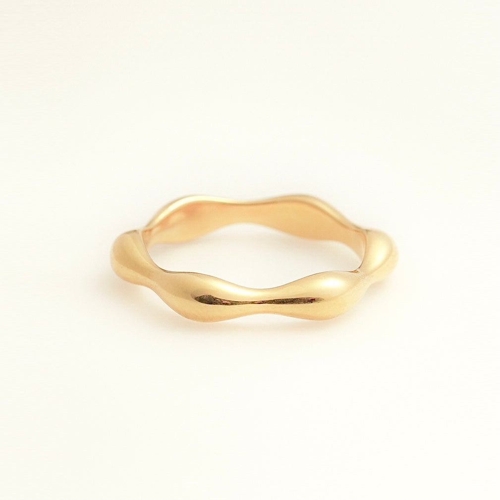 【Shapes Studio】Wave Bandリング Wave Band Ring – Shapes Studio