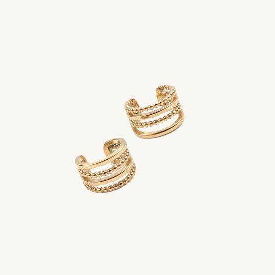 Stacking Beaded Ear Cuff