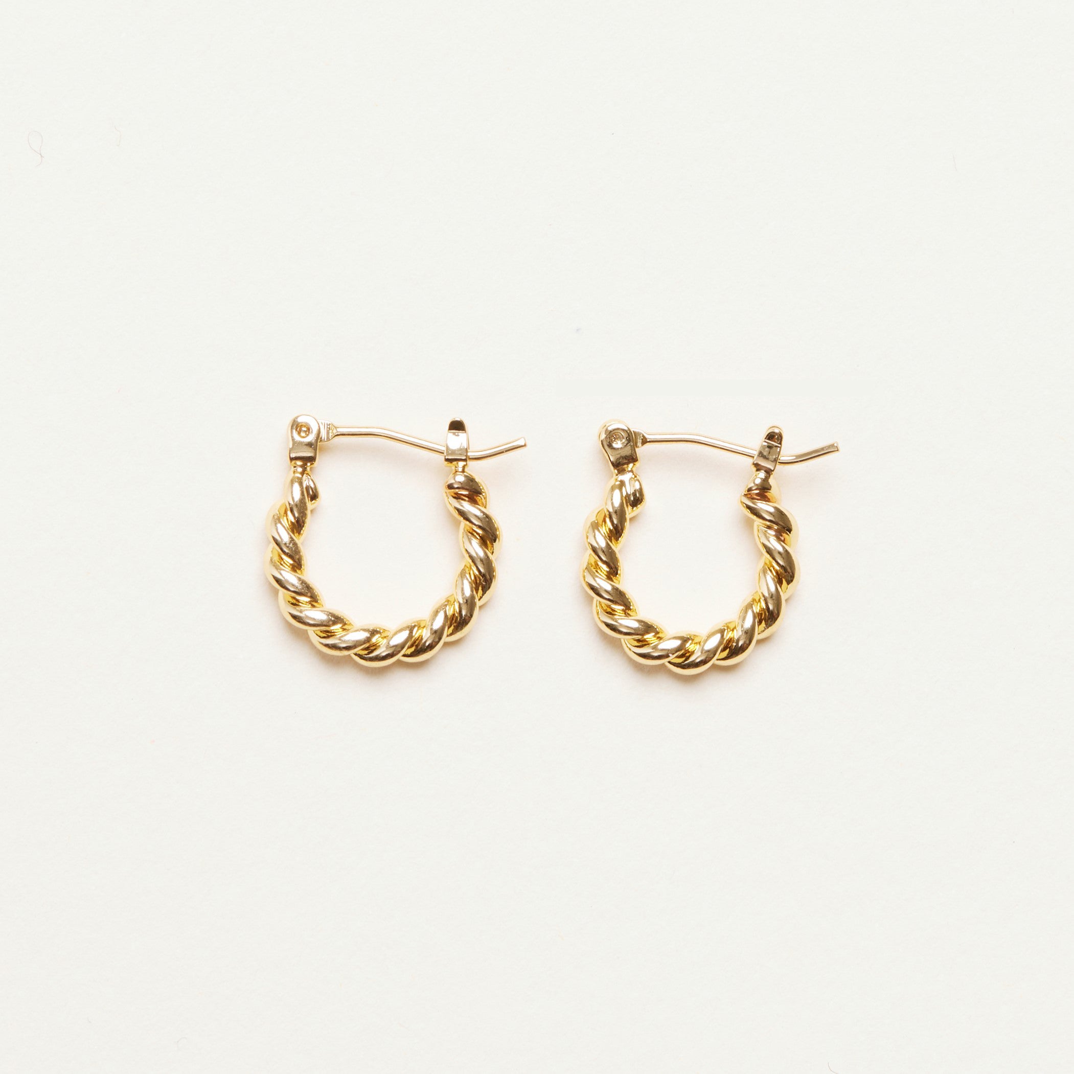 Mini French Twist Hoops